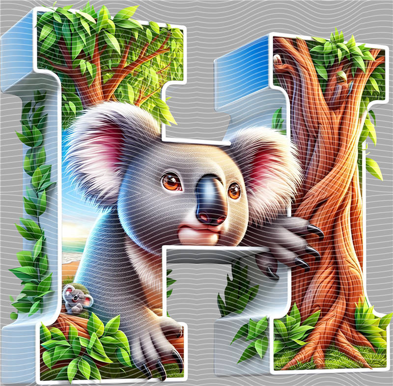 Letters A to Z and Number-AZ 32
